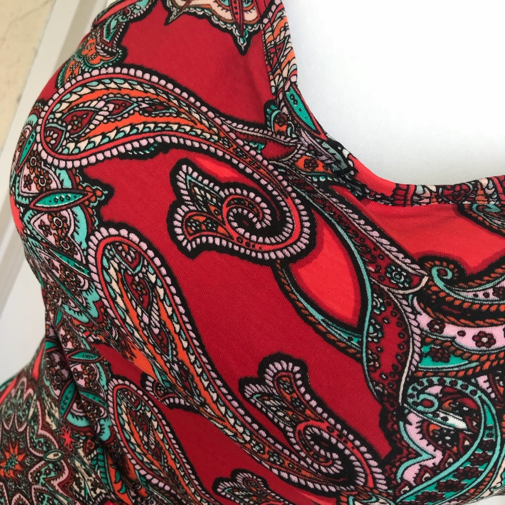 LAST ONE ★ Brazilian Flora Maxi Dress ★ - Picture 2 of 7